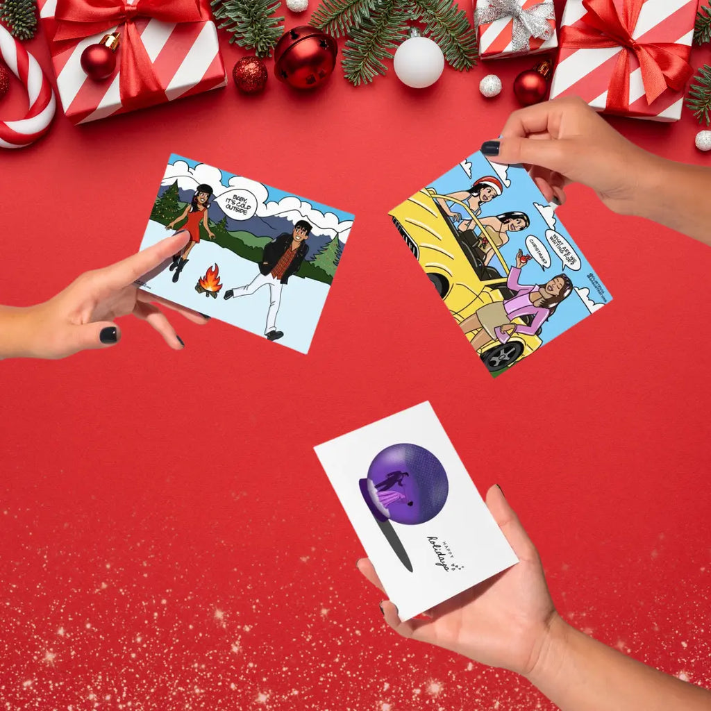 Bollywood Christmas Card Pack Filmi Trivia