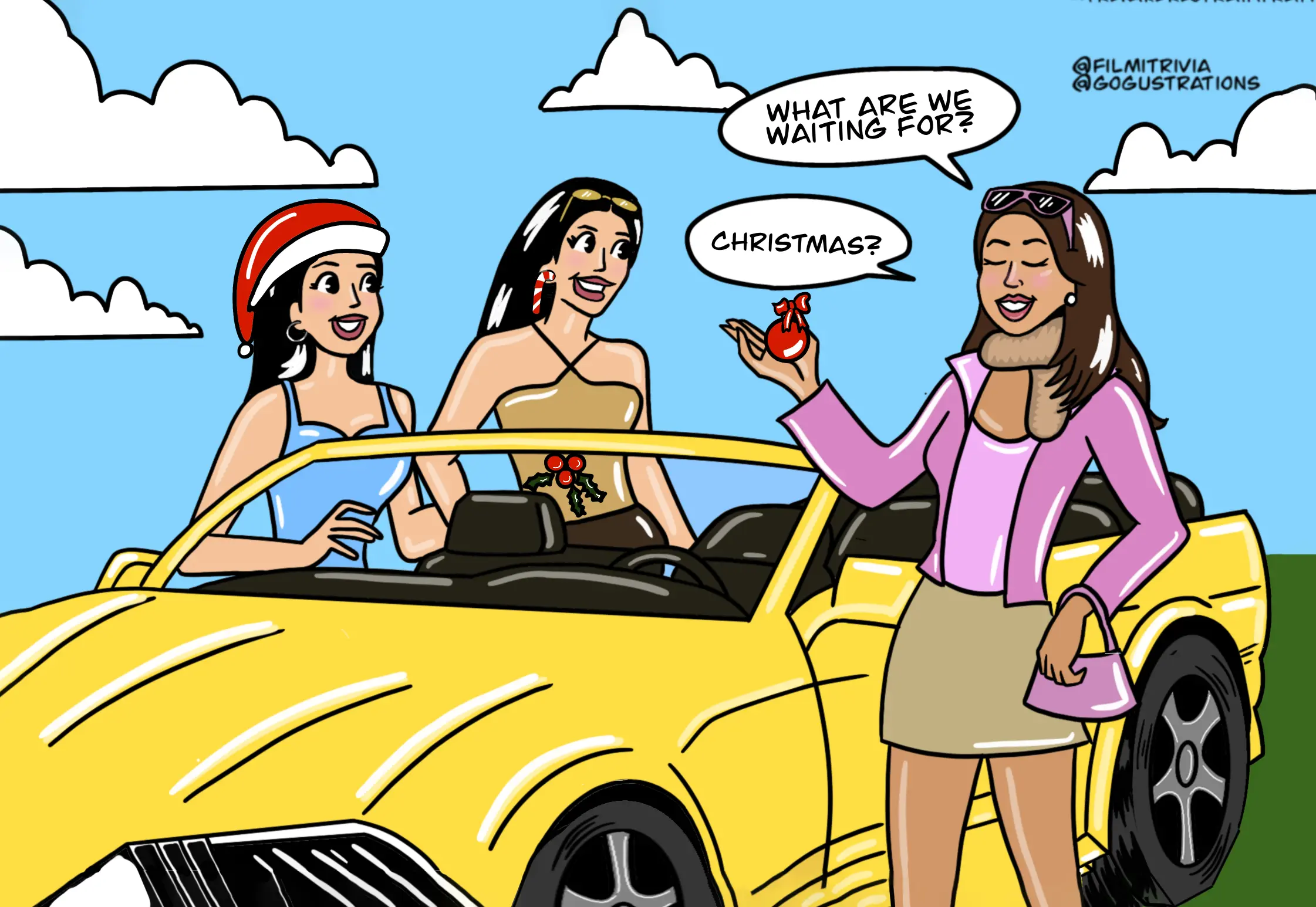 Bollywood Christmas Card Pack Filmi Trivia